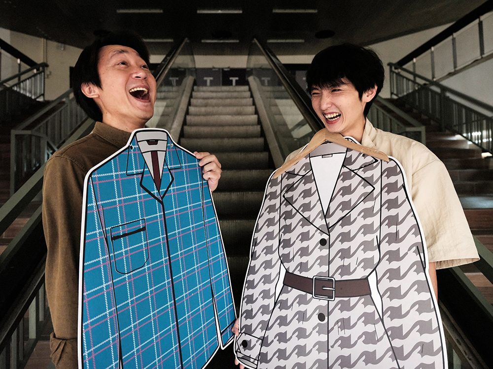 林子恒（左）与萧东意（右）。