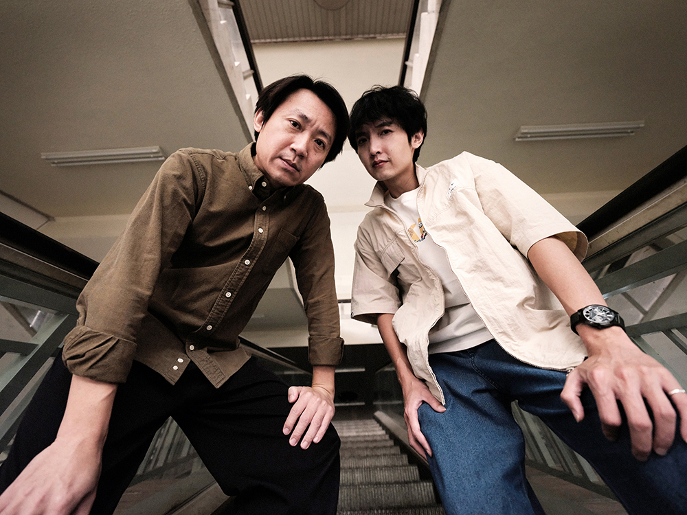 林子恒（左）与萧东意（右）。