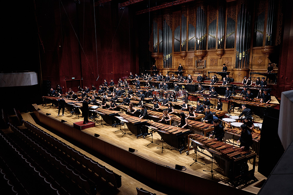 第12屆臺灣國際打擊樂節即將第5度演出百人木琴。