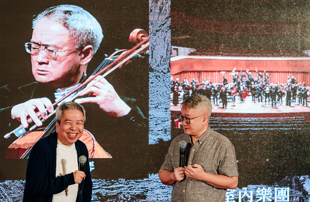 胡乃元(左)與王健(右)是相識超過40年的摯友。