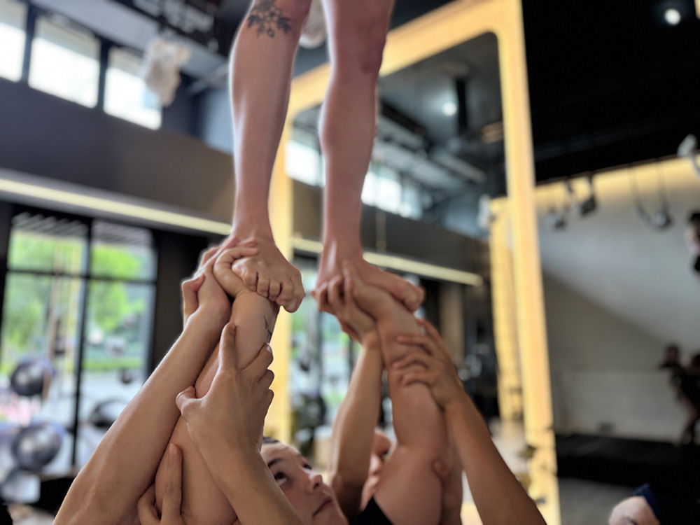 《Bed Trip》排練現場。