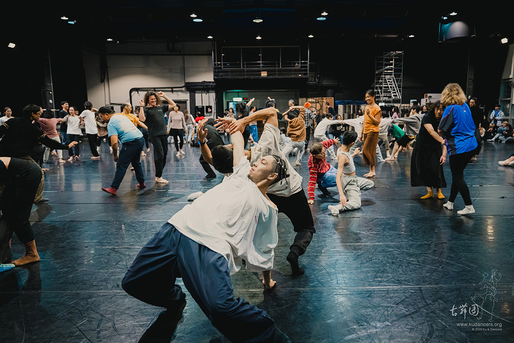 2023國際愛跳舞即興節的Open Jam現場。