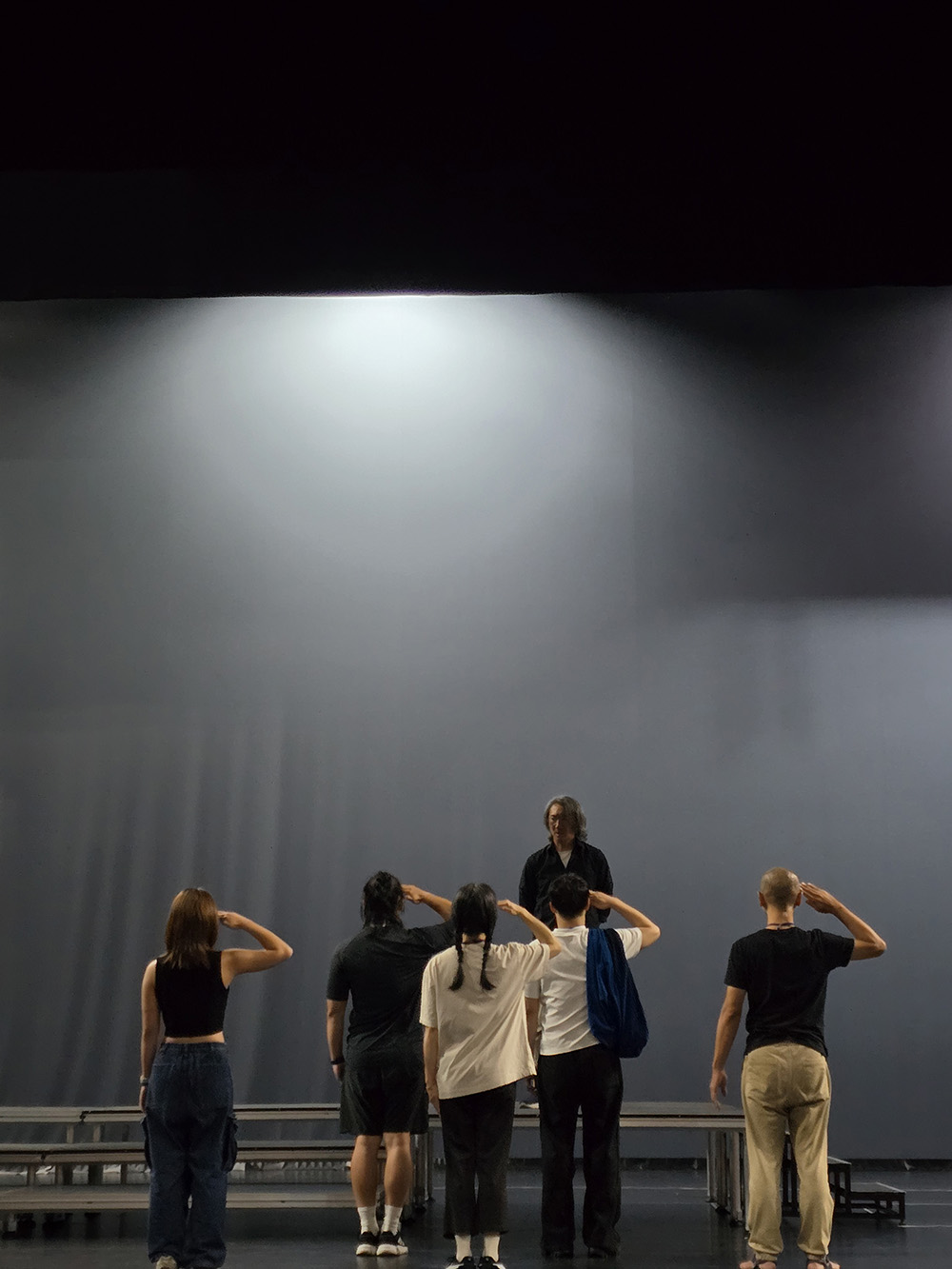 《南薑．香茅．罌粟花》排練現場。