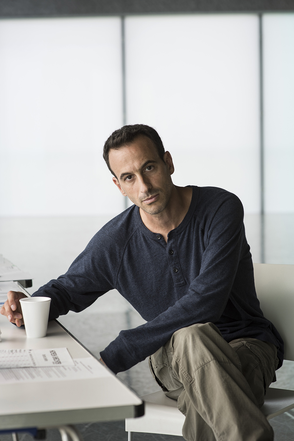 編舞家侯非胥．謝克特（Hofesh Shechter）。