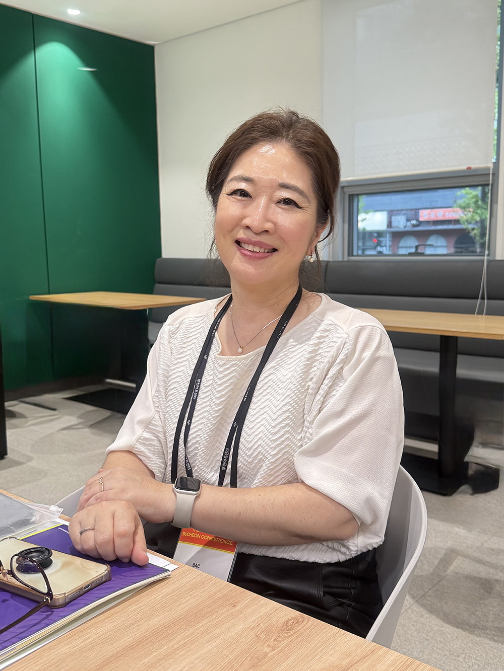 富川藝術中心節目企劃部經理尹普渼（Bomi Yoon）。