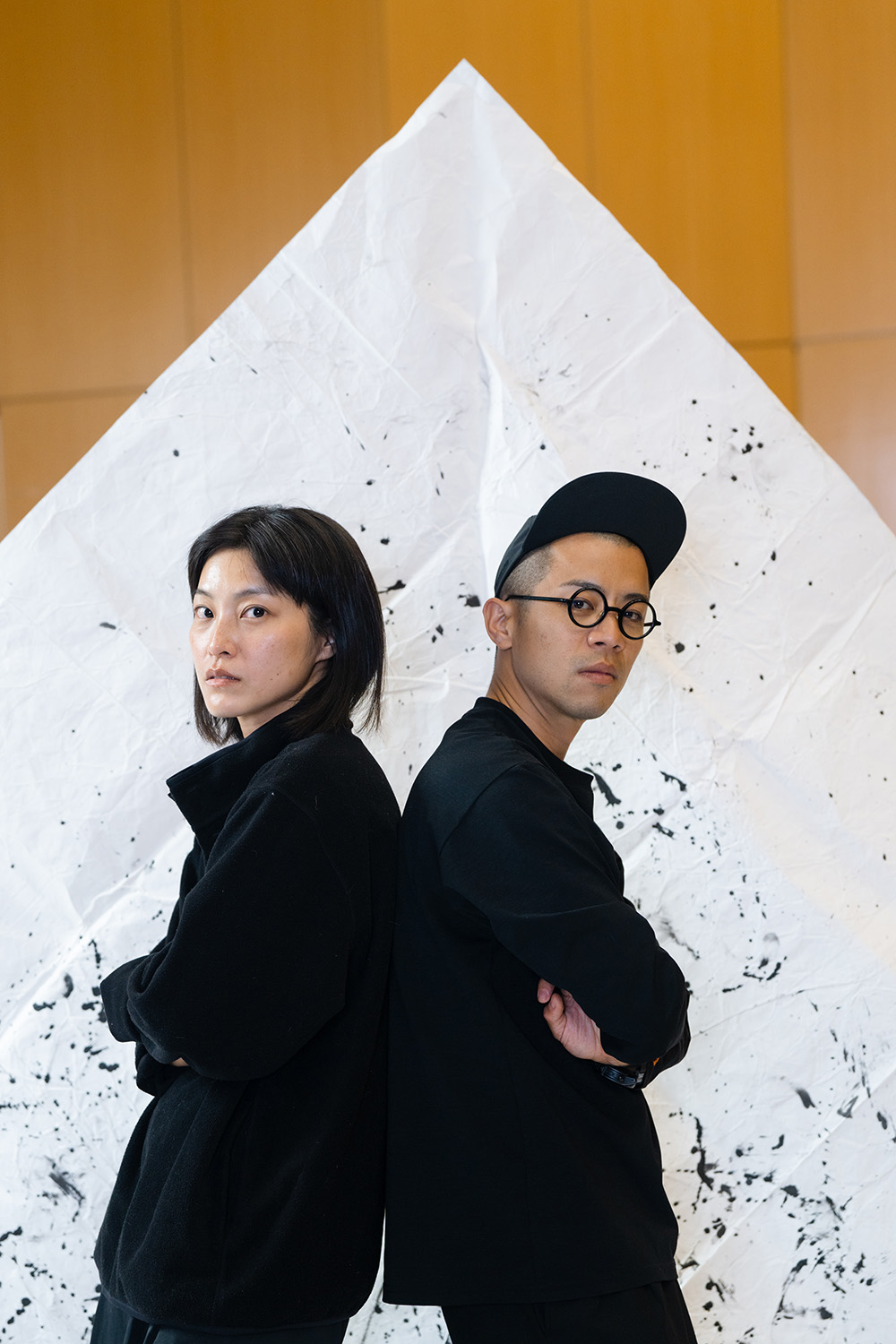 王宇光（右）與李尹櫻（左）