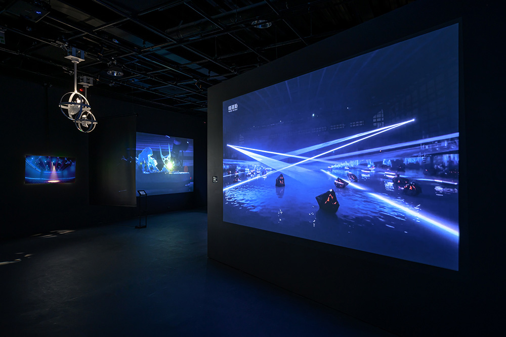 「时间．空间．Ｎ次元」展场空间。