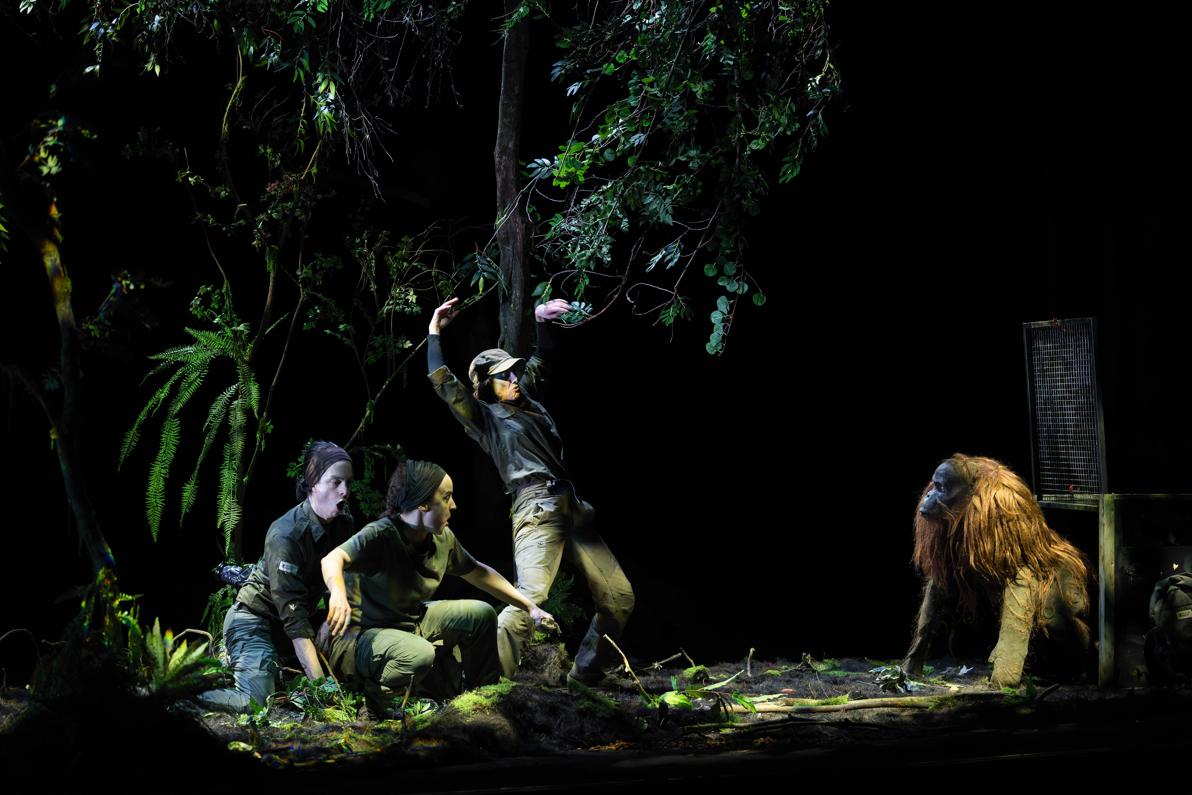 比利时静物剧团新作《这就是人「森」啊！》，在这自然环境岌岌可危、未来垄罩在恐惧阴影的当下，剧团以荒诞直面现实，揭示一则警世的当代寓言，描绘万物皆崩坏的末日景象，试图唤醒人类重新思索与自然的连结，以及对共同存在的根本渴望。