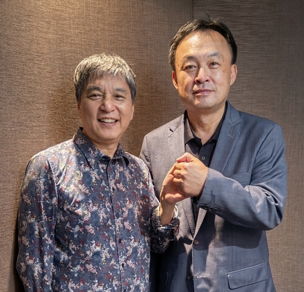 國立臺灣交響樂團團長歐陽慧剛攜手首席客席指揮水藍，共同擘劃新樂季。